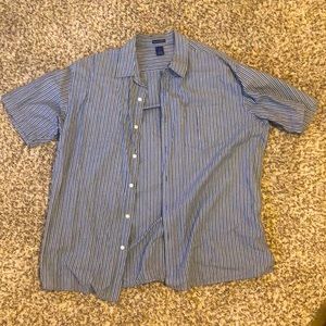 Falls Creek short sleeve button down shirt, XL